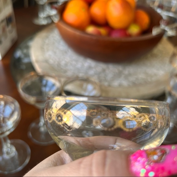 Vintage Stemware five pieces - Picture 5 of 5